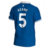 Pánský Fotbalový dres Everton Michael Keane #5 2023-24 Domácí Krátký Rukáv